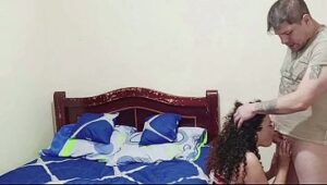 Sexo casero rico y real de una pareja de latinos en su propia casa
